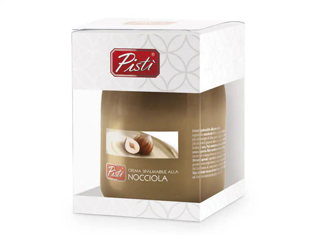 Nocciola spreadable cream by Pistì, Sicilian artisanal brand.