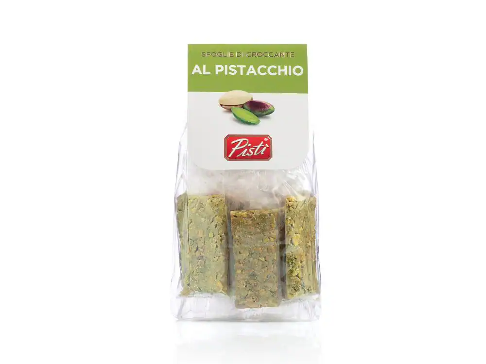 AL PISTACCHIO - Pistachio Crunch Bar.
