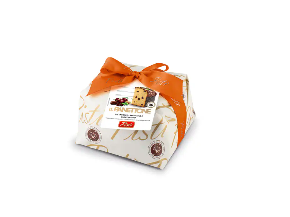 Sicilian artisanal cheese gift box with orange ribbon, perfect for special occasions.