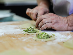 Ricetta Pasticciotti con cuore di crema di pistacchio
