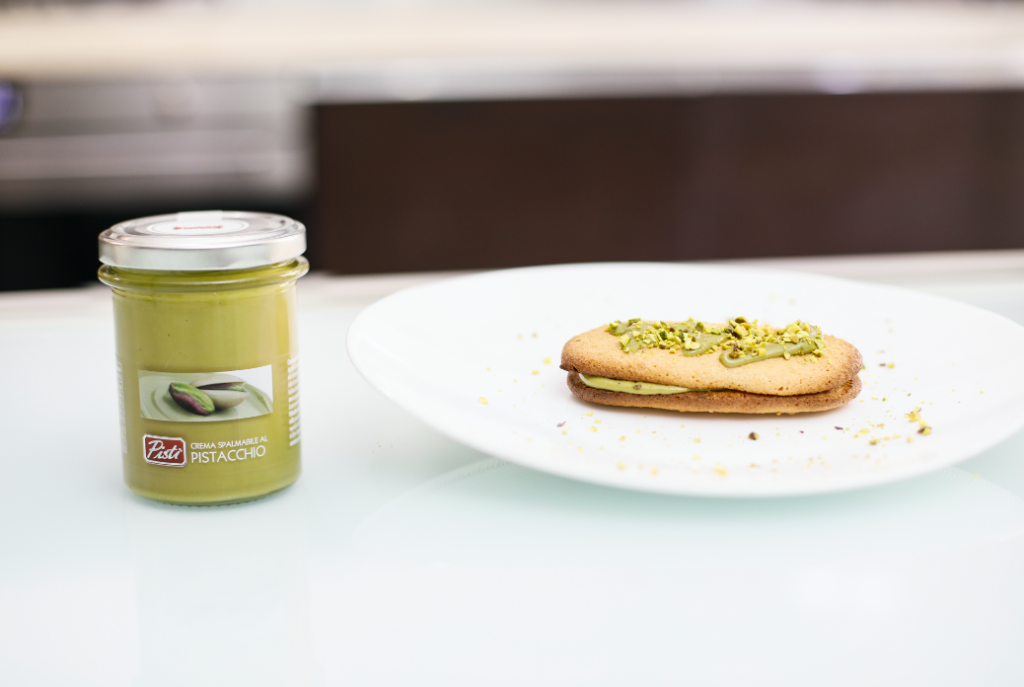 Receta Galletas rellenas de crema Pisti
