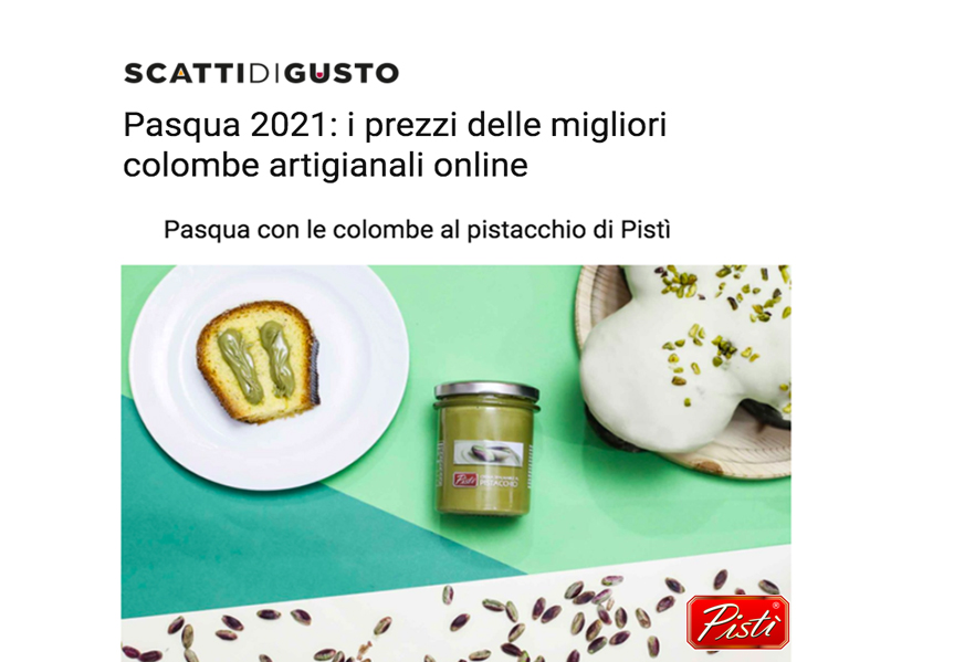 Scatti di Gusto: the best doves 2021