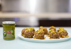 Ricetta Polpette di carne con pesto di pistacchio