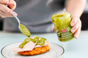 Pistachio Pesto Pancakes Recipe