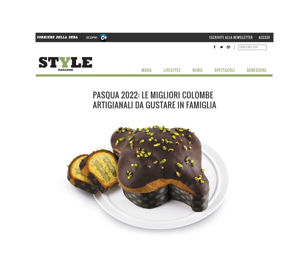 Style Corriere: the best artisan doves 2022 to enjoy with the family